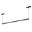 Kuzco Mira 33" Trilo Track Linear Pendant, Black - TRL28133-BK