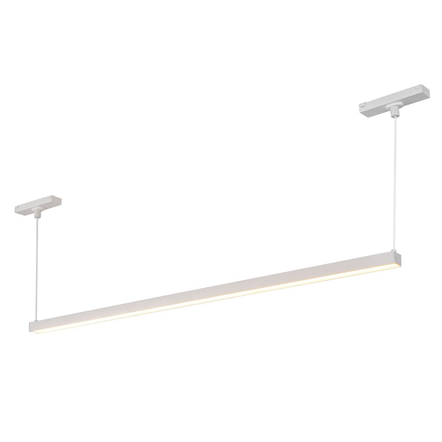 Kuzco Mira 33" Trilo Track Linear Pendant, White - TRL28133-WH