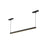 Kuzco Kyan 22" Trilo Track Linear Pendant, Black - TRL29422-BK