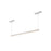 Kuzco Kyan 22" Trilo Track Linear Pendant, 4000K, White - TRL29422-WH-4K