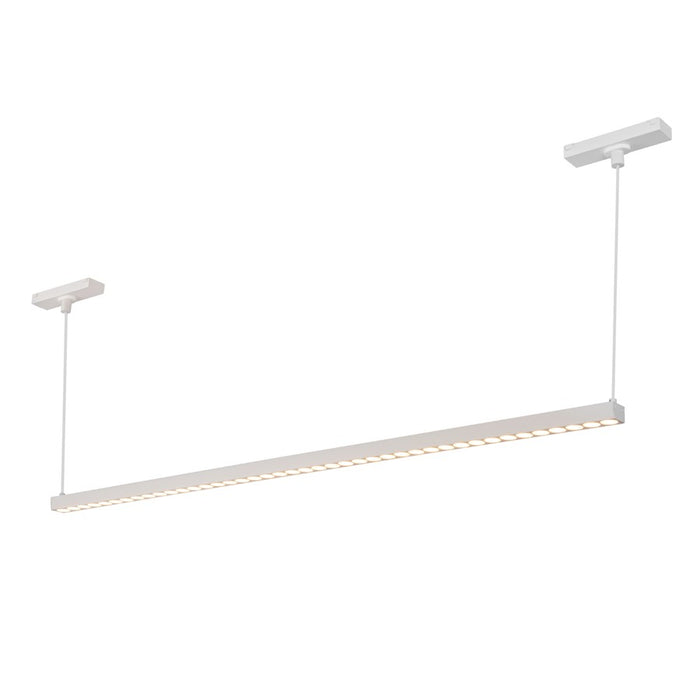 Kuzco Kyan 33" Trilo Track Linear Pendant, White - TRL29433-WH
