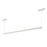 Kuzco Kyan 33" Trilo Track Linear Pendant, 4000K, White - TRL29433-WH-4K