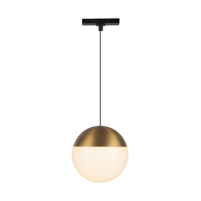 Kuzco Monae 7" Trilo Track Pendant, 4000K, Gold/Frosted Acrylic - TRP11707-BG-4K