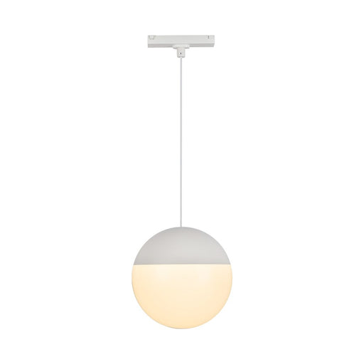 Kuzco Monae 7" Trilo Track Pendant, White/Frosted Acrylic Shade - TRP11707-WH