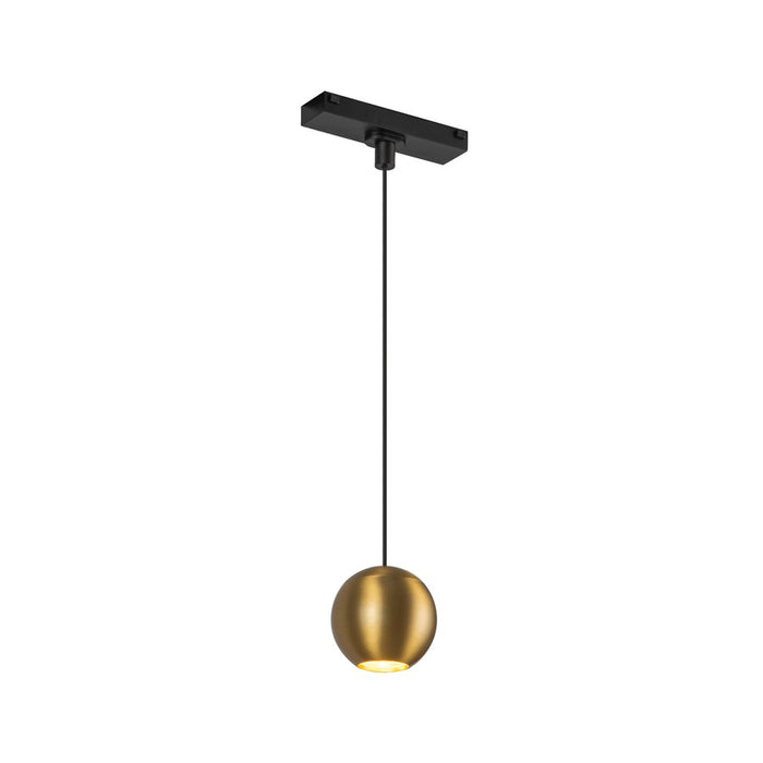 Kuzco Faria 3" Trilo Track Pendant, 4000K, Brushed Gold - TRP26903-BG-4K