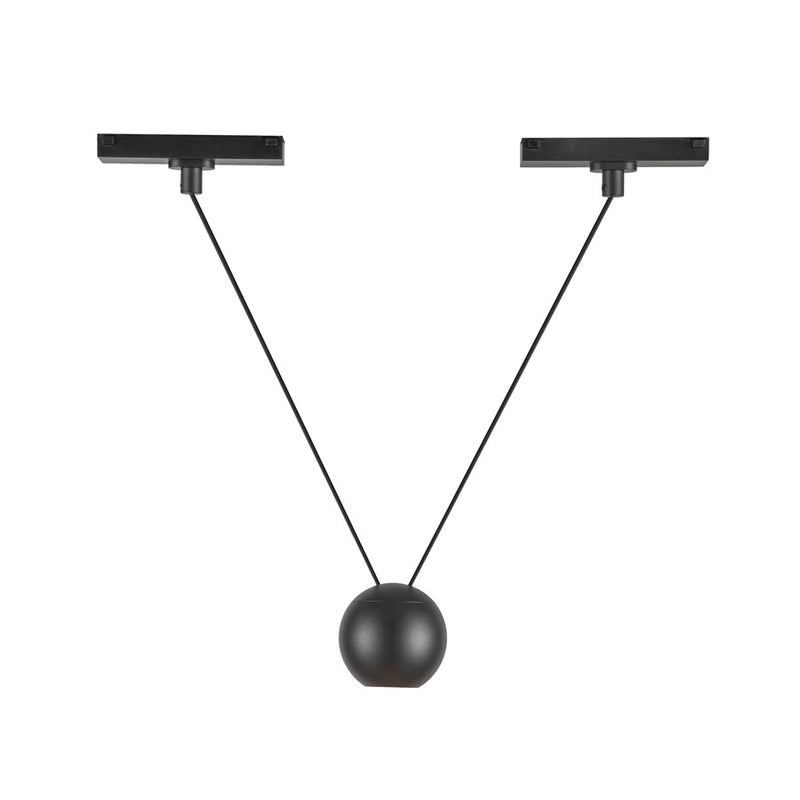 Kuzco Faria Double 3" Trilo Track Pendant, Black - TRP27203-BK