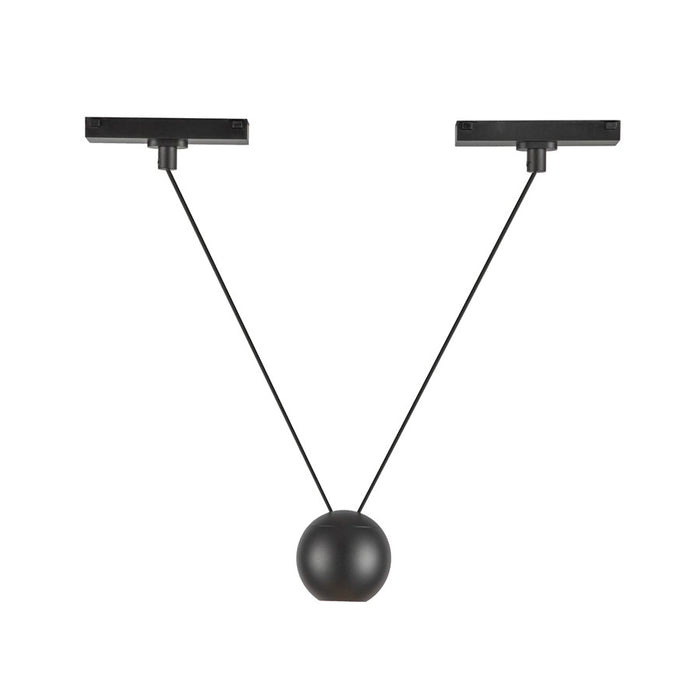 Kuzco Faria Double 3" Trilo Track Pendant, Black - TRP27203-BK