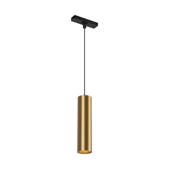 Kuzco Remuda 3" Trilo Track Pendant, Brushed Gold/Black Baffle - TRP71602-BG