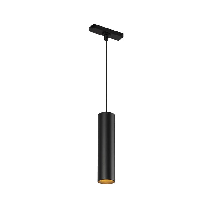 Kuzco Remuda 3" Trilo Track Pendant, 4000K, Black/Black Baffle - TRP71602-BK-4K