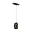 Kuzco Eloa 3" Trilo Track Pendant, Black - TRP89703-BK