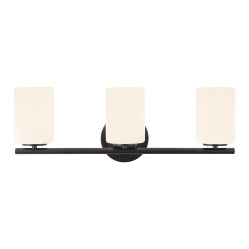 Kuzco Ezra 22" Blk Dim Bathroom Vanity Light, Blk - VL0712722BK