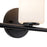Kuzco Ezra 22" Black Dimmable Bathroom Vanity Light, Black