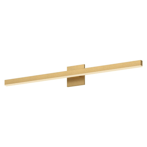 Kuzco Vega 37in LED Vanity Light | Brushed Gold and White Acrylic Diffuser | Bathroom & Bedroom Vanity | 2000lm 3000K 90CRI | Model VL10337-BG