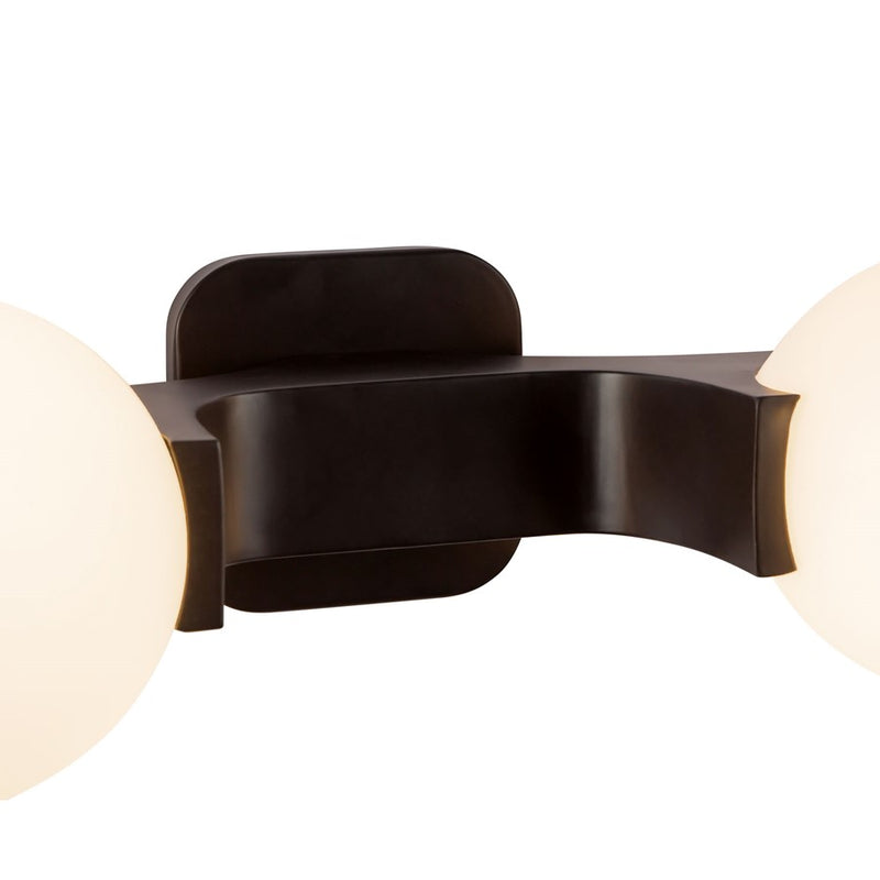 Kuzco Briar 34" Black Bathroom Vanity Light, Black