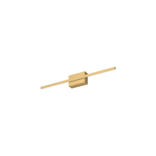 Kuzco Vega Minor LED 24" Vanity Light, Brushed Gold