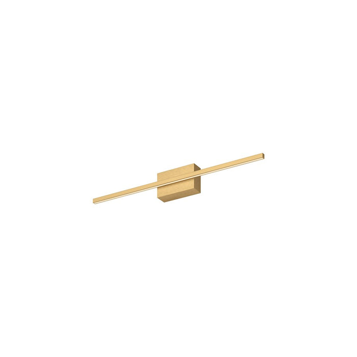 Kuzco Vega Minor LED 24" Vanity Light, Brushed Gold