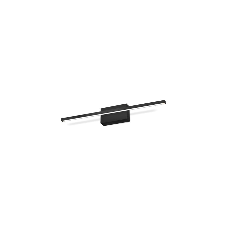 Kuzco Vega Minor 24" LED Vanity Light, Black - VL18224-BK-UNV