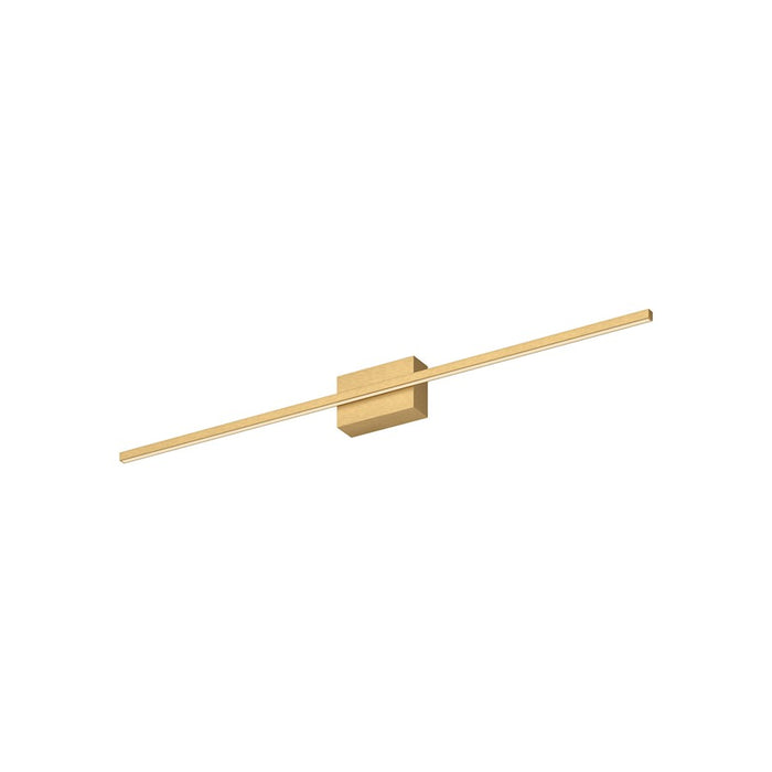 Kuzco Vega Minor LED 36" Vanity Light, Brushed Gold