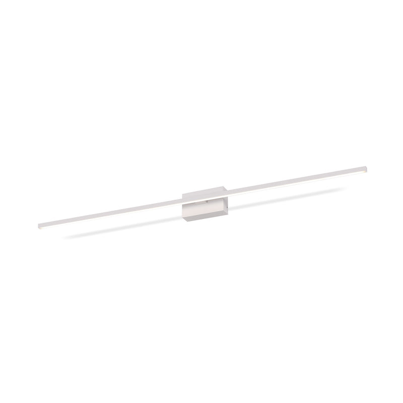 Kuzco Vega Minor 48in LED Vanity Light | Modern White Aluminum and White Acrylic Diffuser | Bathroom & Vanity | 48 x 3 x 2.12 in | Model VL18248-WH