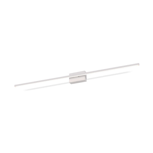 Kuzco Vega Minor 48in LED Vanity Light | Modern White Aluminum and White Acrylic Diffuser | Bathroom & Vanity | 48 x 3 x 2.12 in | Model VL18248-WH