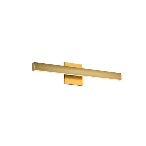Kuzco Vera 23in LED Vanity Light | Modern Brushed Gold Aluminum and White PC Diffuser | Bathroom Vanity & Powder Room | 1730lm | Model VL20323-BG