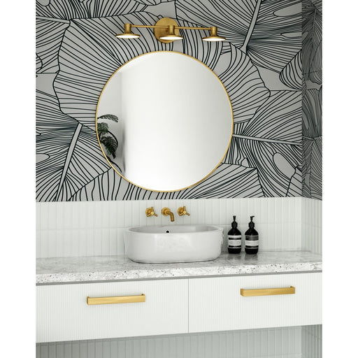 Alora Mood Issa 21" LED Vanity Light, Brushed Gold - VL418021BG-UNV