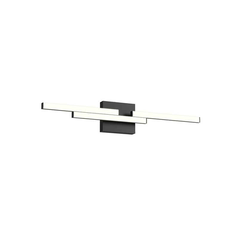 Kuzco Anello Minor LED 27" Vanity Light, Black - VL52727-BK-UNV