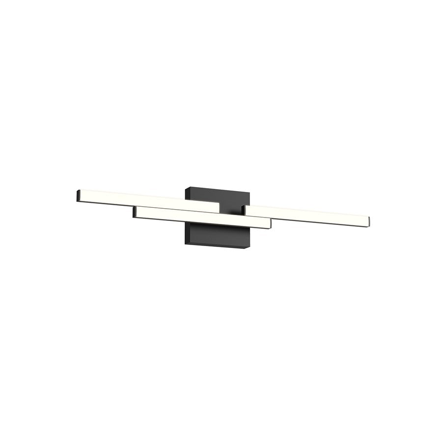 Kuzco Anello Minor LED 27" Vanity Light, Black - VL52727-BK-UNV