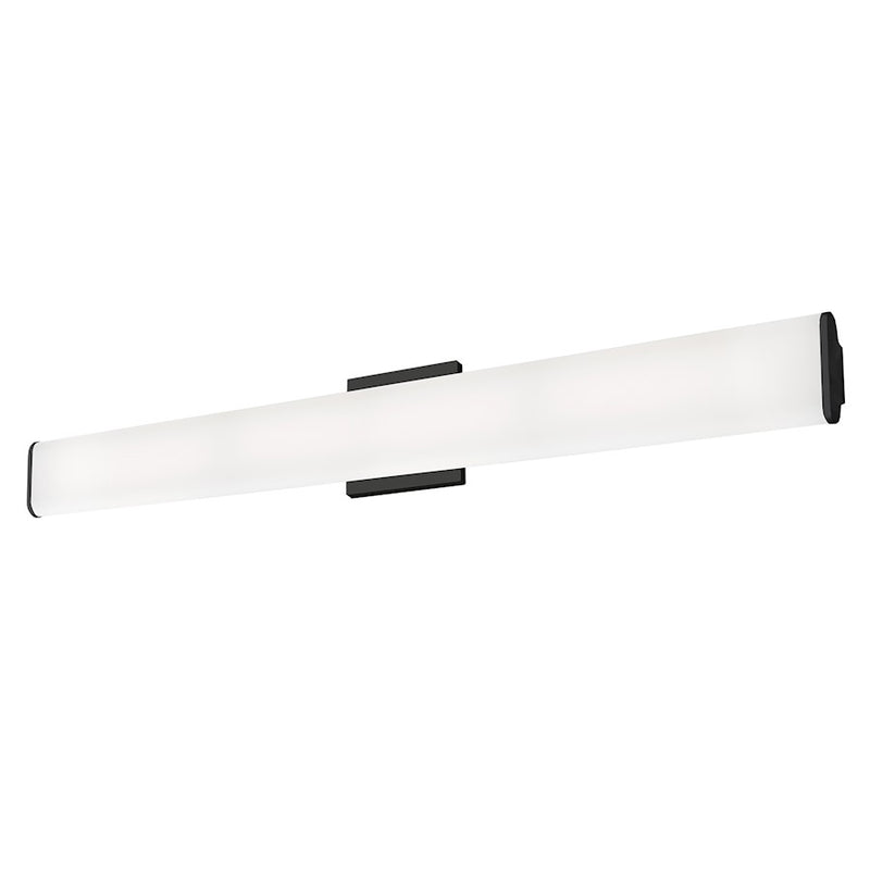 Kuzco Ferguson 36in LED Vanity Light | Modern Black with White Acrylic Diffuser | Bathroom Vanity | 36 x 4 in, 3600lm 3000K | Model VL60236-BK