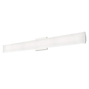 Kuzco Ferguson 36in 1-Light LED Vanity | Modern Chrome and White Acrylic Diffuser | Bathroom Vanity | 36.12 x 4 x 1.88 in | Model VL60236-CH