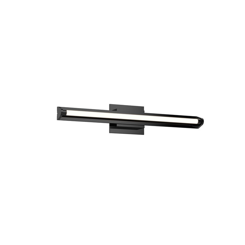 Kuzco Plymouth 24" LED Vanity Light, Black