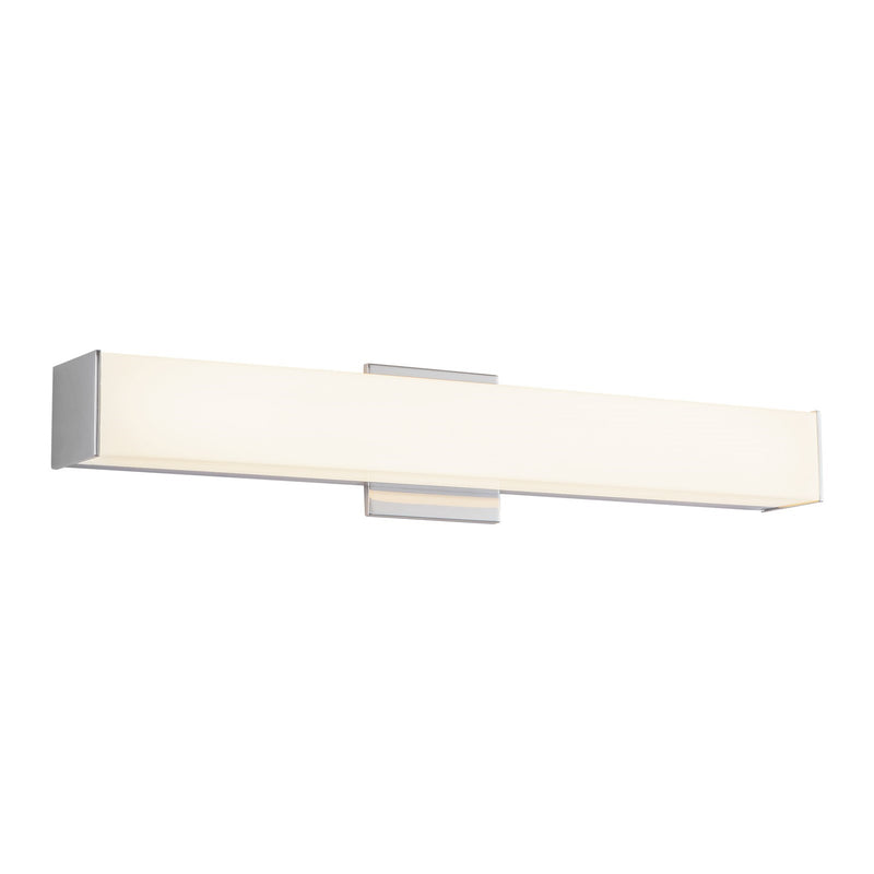 Kuzco Jane 24in LED Vanity | Chrome and White Acrylic Diffuser | Bathroom Vanity | 24 x 2.88 in | Model VL62224-CH