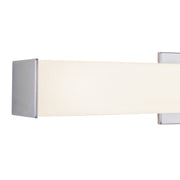 Kuzco Jane 24in LED Vanity | Chrome and White Acrylic Diffuser | Bathroom Vanity | 24 x 2.88 in | Model VL62224-CH