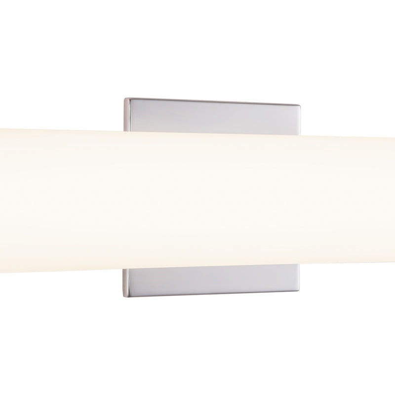 Kuzco Jane 24in LED Vanity | Chrome and White Acrylic Diffuser | Bathroom Vanity | 24 x 2.88 in | Model VL62224-CH