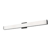 Kuzco Jane 36in 1-Light LED Vanity Light | Modern Black and White Acrylic Diffuser | Bathroom Vanity & Damp Location | Model VL62236-BK
