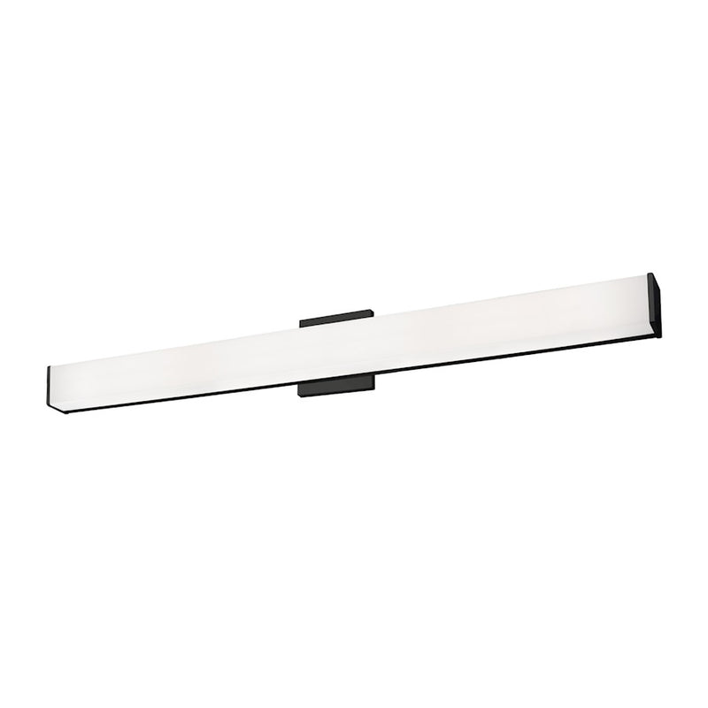 Kuzco Jane 36in 1-Light LED Vanity Light | Modern Black and White Acrylic Diffuser | Bathroom Vanity & Damp Location | Model VL62236-BK