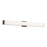 Kuzco Jane 36in 1-Light LED Vanity Light | Modern Black and White Acrylic Diffuser | Bathroom Vanity & Damp Location | Model VL62236-BK