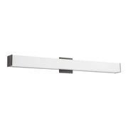 Kuzco Jane 36in 1-Light LED Vanity Light | Modern Black and White Acrylic Diffuser | Bathroom Vanity & Damp Location | Model VL62236-BK