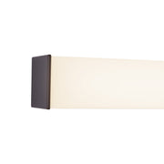 Kuzco Jane 36in 1-Light LED Vanity Light | Modern Black and White Acrylic Diffuser | Bathroom Vanity & Damp Location | Model VL62236-BK