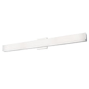 Kuzco Jane 36in LED Vanity Light | Chrome and White Acrylic Diffuser | Bathroom & Damp Location | 36.12 x 2.88 in | Model VL62236-CH
