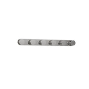 Kuzco Edna 25in 1-Light LED Vanity Light | Modern Brushed Nickel and Frosted PC Diffuser | Bathroom Vanity | 25 x 2.5 x 2 in | Model VL63325-BN