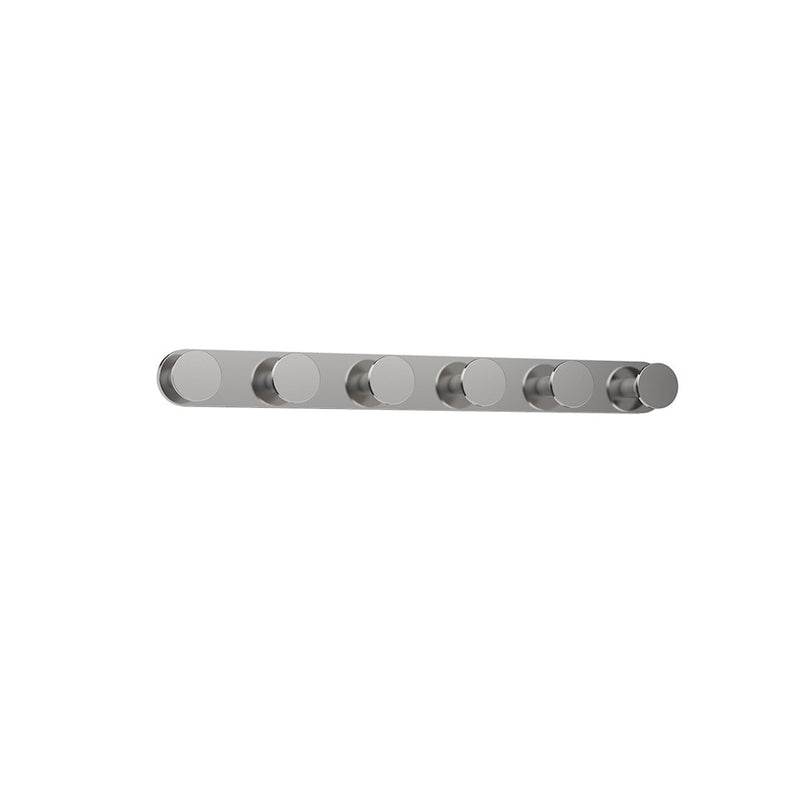 Kuzco Edna 25in 1-Light LED Vanity Light | Modern Brushed Nickel and Frosted PC Diffuser | Bathroom Vanity | 25 x 2.5 x 2 in | Model VL63325-BN