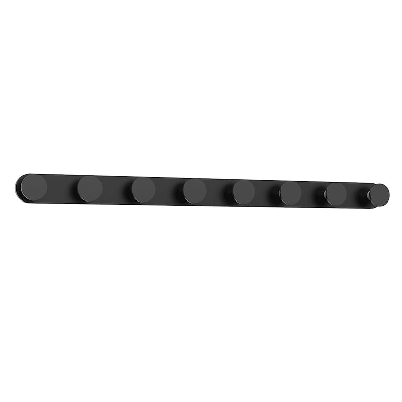 Kuzco Edna 36in 1-Light LED Vanity | Modern Black and Frosted PC Diffuser | Bathroom Vanity | 36 x 2.5 x 2 in | Model VL63336-BK