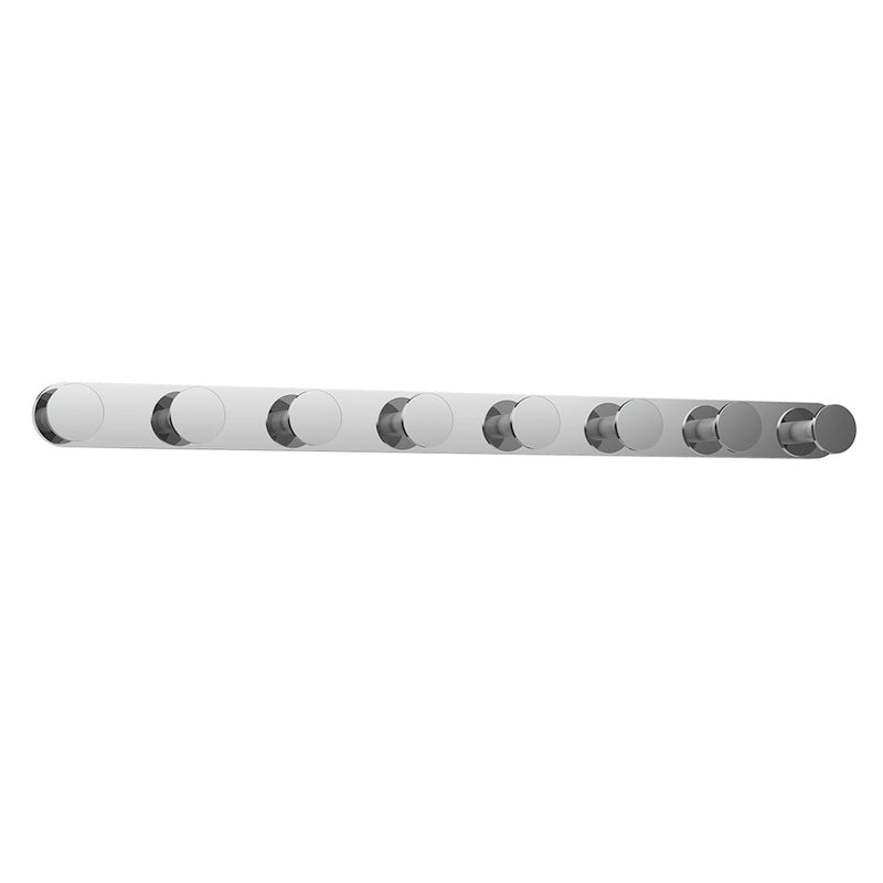 Kuzco Edna 36in 1-Light LED Vanity Light | Chrome and Frosted PC Diffuser | Bathroom Vanity | 36 x 2.5 x 2 in | Model VL63336-CH