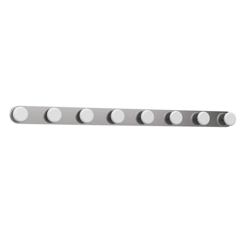 Kuzco Rezz 36in 23W LED Vanity | Modern Brushed Nickel and Opal Glass | Bathroom Vanity Light | 36 x 2.5 x 2 in | Model VL63436-BN