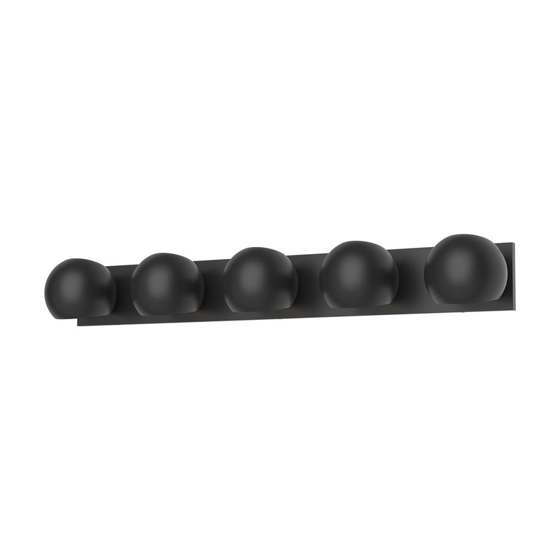 Kuzco Willow 40in 5-Light Vanity Light | Matte Black Metal | Bathroom & Powder Room | 39 x 5 x 6 in | Model VL648540MB