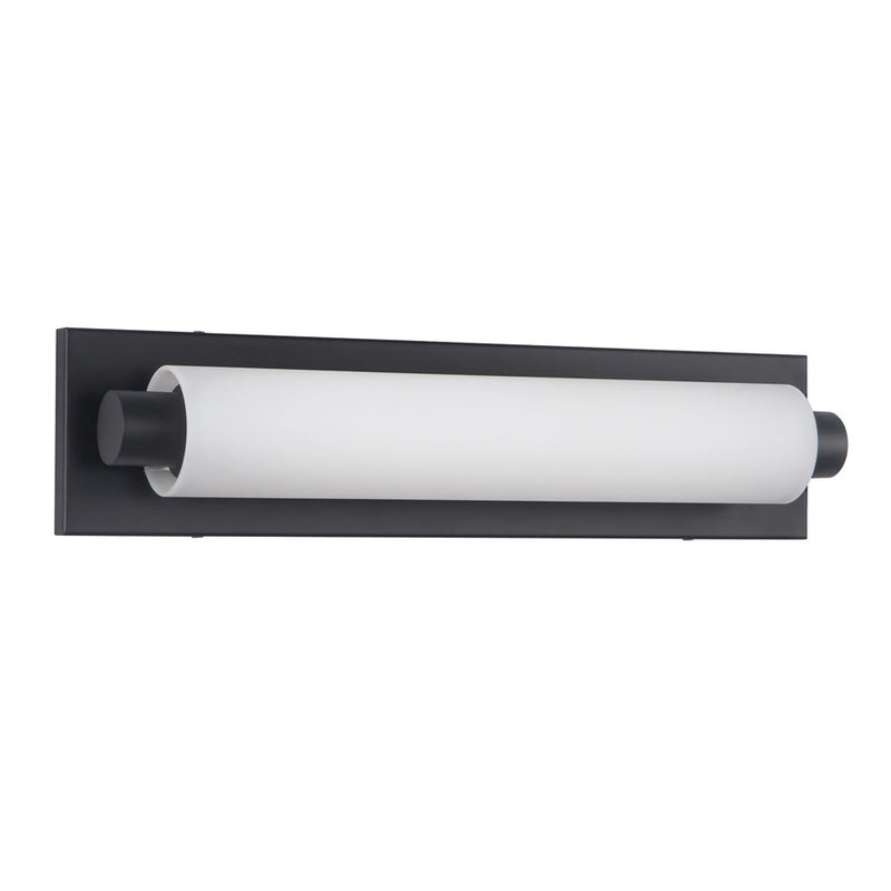 Kuzco Charleston 19" Black Dimmable LED Bathroom Vanity Light, Black