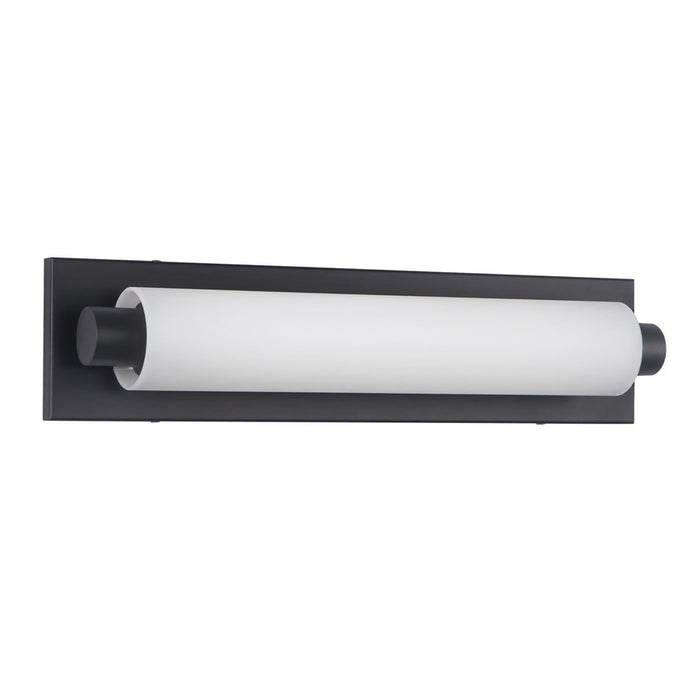 Kuzco Charleston 19" Black Dimmable LED Bathroom Vanity Light, Black