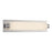 Kuzco Charleston 19" Silver Dimmable LED Bathroom Vanity Light, Chrome