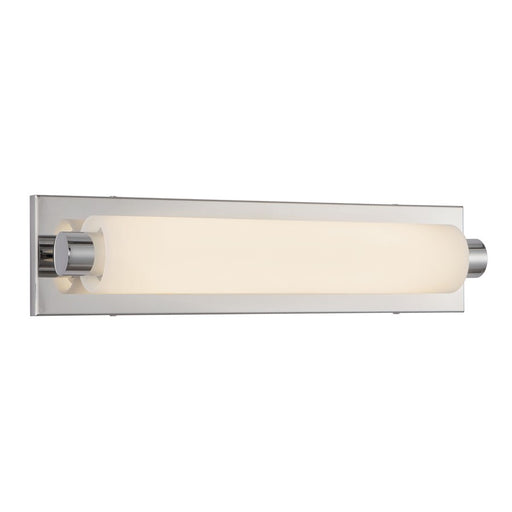 Kuzco Charleston 19" Silver Dimmable LED Bathroom Vanity Light, Chrome
